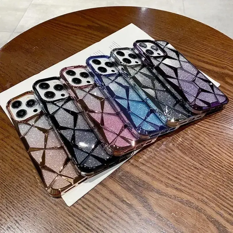 SHINY GLITTER FASHION CASE FOR IPHONES